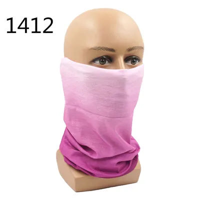 1401-1450 Magic Scarf Outdoor Sports Bicycle Headband Bike Cycling Bandana Neck Tube Warmer Bandanas Scraf Men Hiking Headband