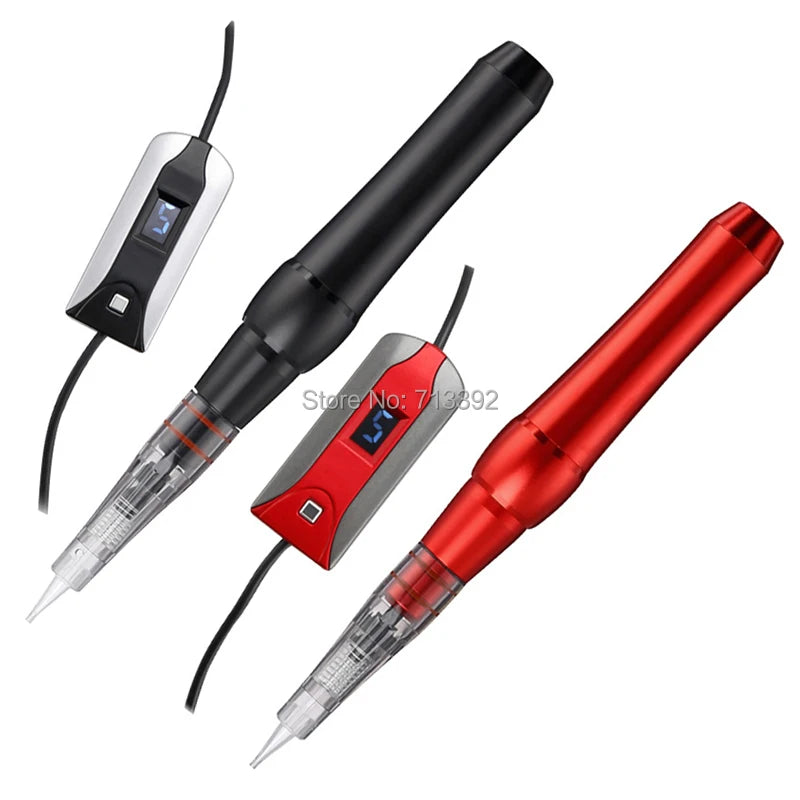 Portable Tattoo Gun Semi Permanent Makeup Eyebrow Lip Eyeliner Machine Pen