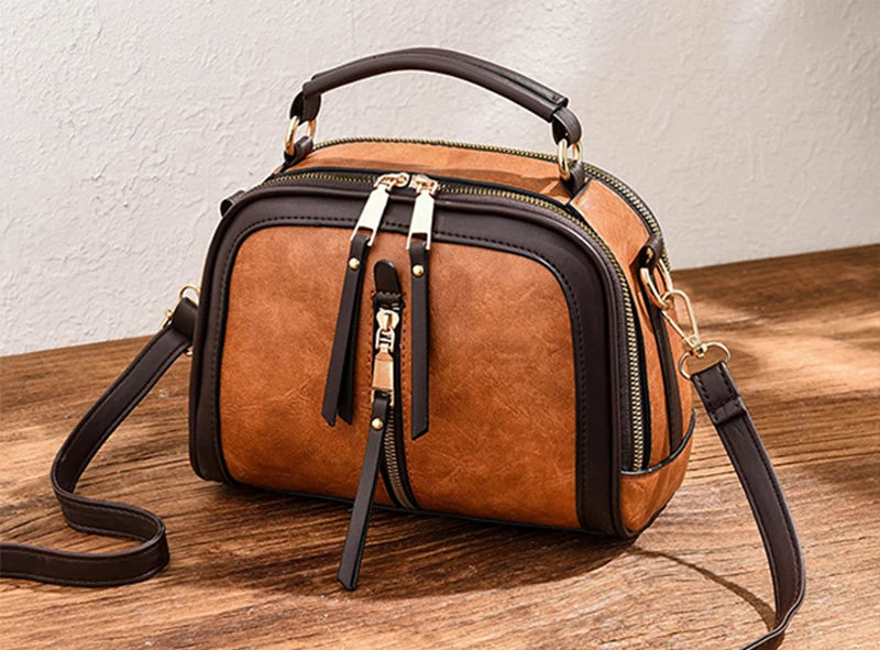 Yogodlns Crossbody Bags For Women PU Leather New High Quality Ladies Fashion Solid Color Bag Female Designer Shoulder Bag