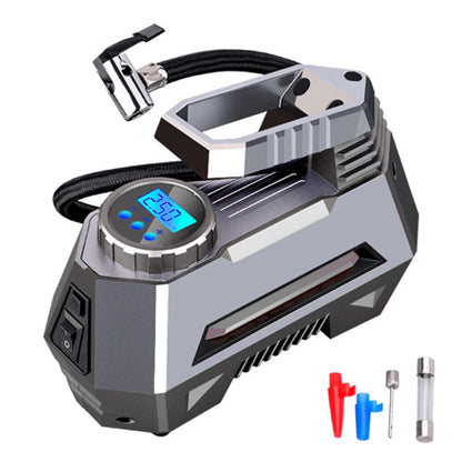 EAFC 120W Handheld Air Compressor Wireless/Wired Inflatable Pump Portable Air Pump Tire Inflator Digital for Car Bicycle Balls