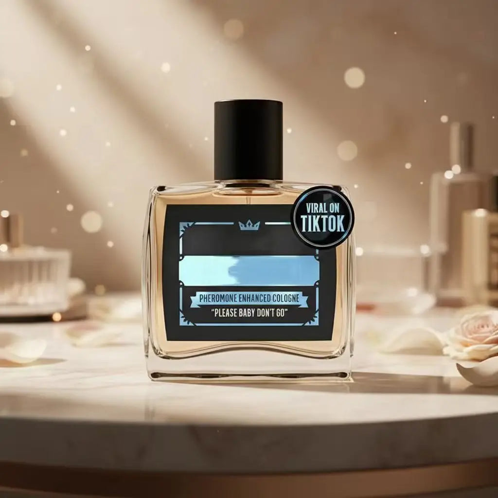 New Men's Perfume Spray - Cologne or Light Perfume. Long-lasting Fragrance, with the Scents of Bergamot, Black Pepper and Amber.