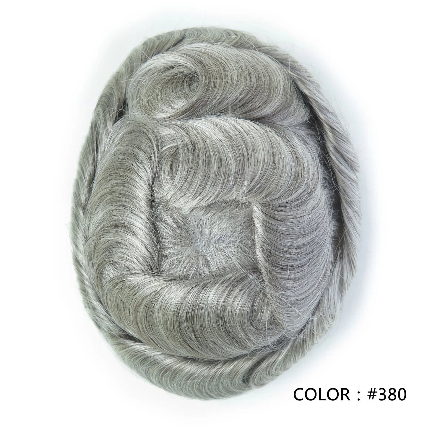 Full Swiss Lace base Blonde Hair toupee for Men indian remy hair Bleached Knots  Natural Hairline hair System for Man