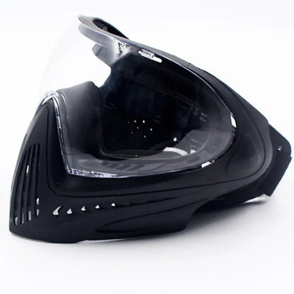 F1 Full Face Tactical Mask With Single Layer Paintball Safety Anti-fog Goggle Tactical Mask Tactical Airsoft Equipment F0022