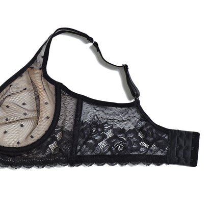 YBCG New Ultra Thin Women Bra Sexy See Through Lace Bras Mesh Perspective Wire Transparent A B C D DD E DDD F 70 75 80 85 90 95