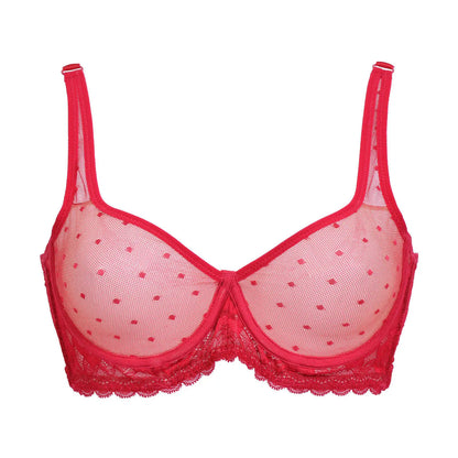YBCG New Ultra Thin Women Bra Sexy See Through Lace Bras Mesh Perspective Wire Transparent A B C D DD E DDD F 70 75 80 85 90 95