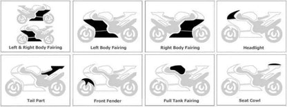 Motorcycle Fairings Kit Fit For Gsxr1000 2009 2010 2011 2012 2013 2014 2015 2016 Bodywork Set High Quality ABS Special Blue