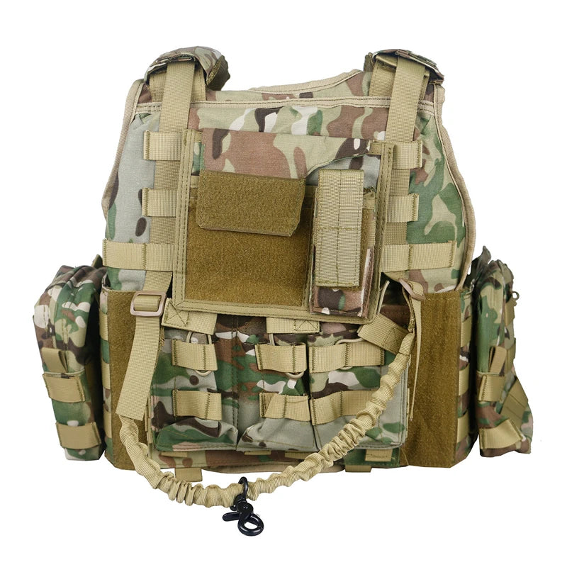 1000D Tactical Vest Sniper Chest Rig Airsoft Vest Armor Vest Gear Carrier Load Bearing Vest Hunting Clothes