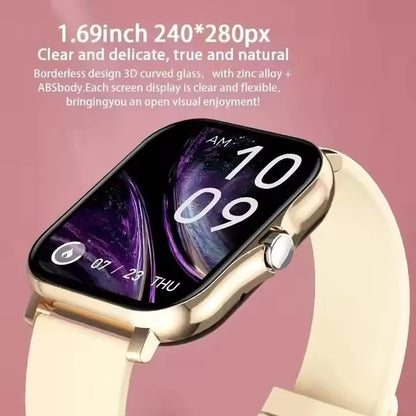 Y13 Bw0242 L21 Hot Selling Fitness Waterproof Bt Smart Watches Manufacturer Big Screen Men Reloj Inteligente Smart Watch for Man