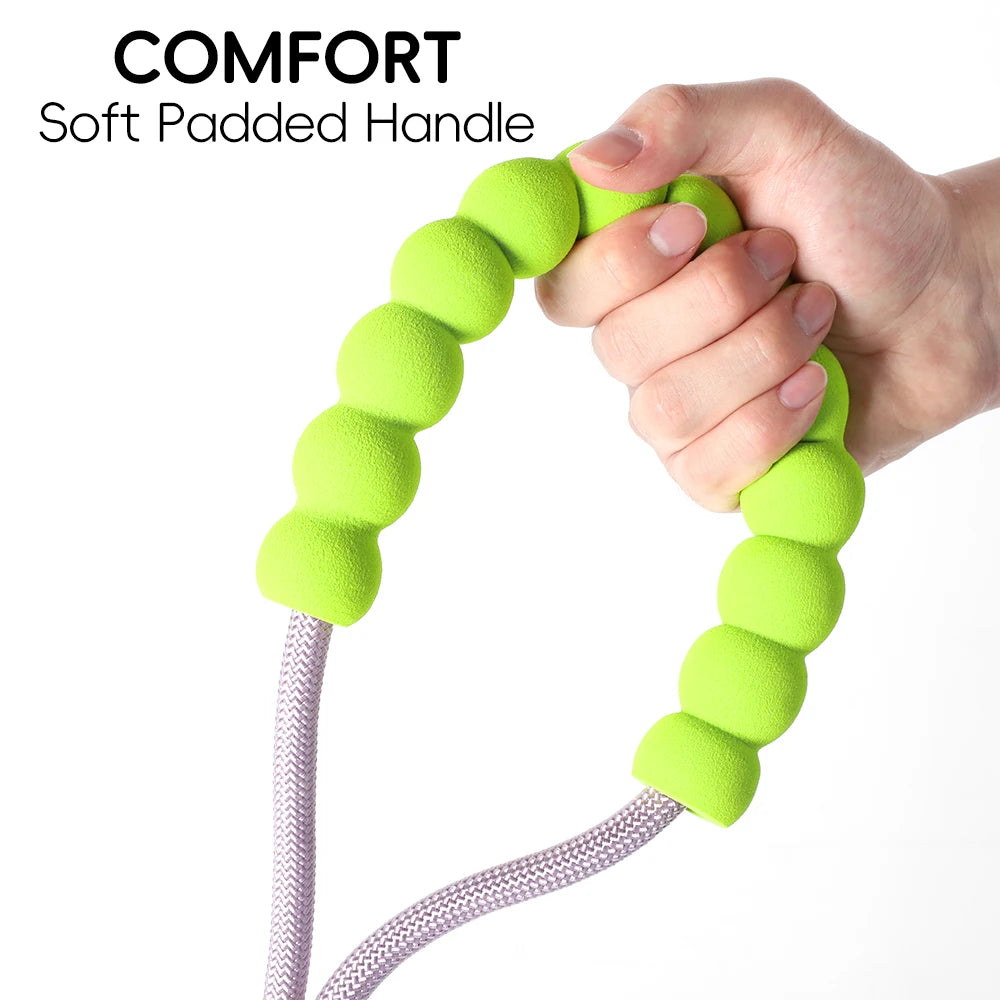 Hot Selling Bubble Cotton Dog Leash - Adjustable Multifunctional Reflective Pet Lead, Soft Comfortable Dog Leash