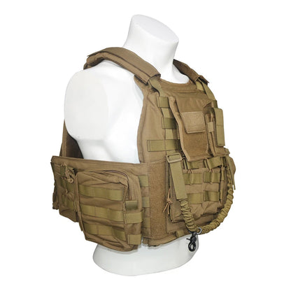 1000D Tactical Vest Sniper Chest Rig Airsoft Vest Armor Vest Gear Carrier Load Bearing Vest Hunting Clothes