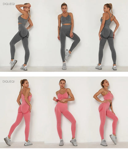 Seamless Yoga Pants Push Up Leggings Women Gym Sport Fitness Yoga High Waist Legging Woman Sports Wtracksuit Women Pantalones