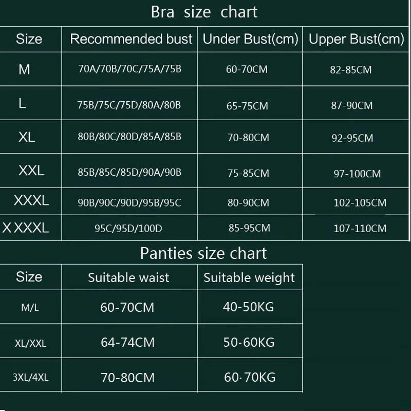Comfortable Latex 4.0 Bra Women's Underwear Set Wireless With breast Pads Gather Bralette with panties Lingerie 2-pieces Suit