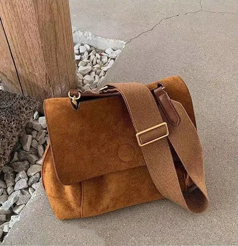 Winter Fashion Luxury Shoulder Bags For Women Retro Pu Leather Flap Crossbody Bag Lady Messenger Handbag Clutch Purse