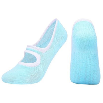 New Women High Quality Bandage Yoga Socks Anti-Slip Quick-Dry Damping Pilates Ballet Fitness Socks Breathable Gym Sports Socks