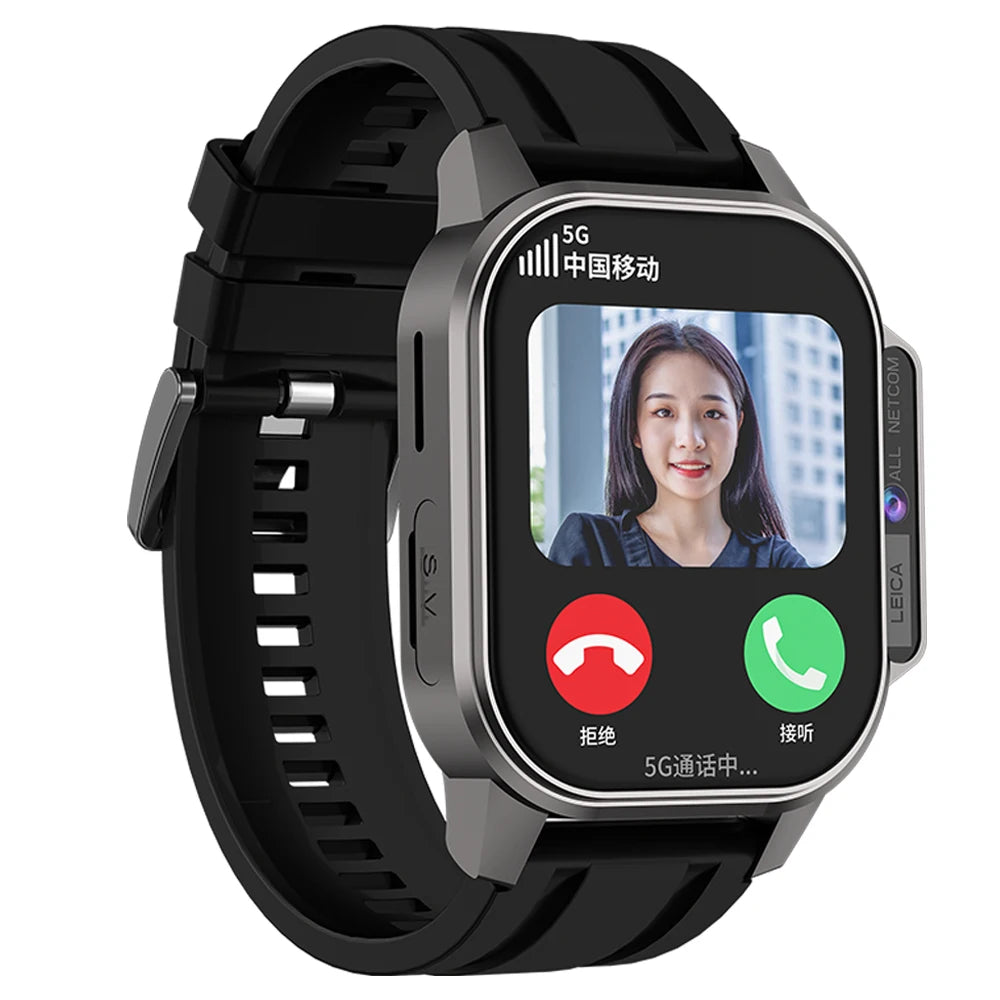 4G Sim Card Android Smartwatch B22 2.13Inch AMOLED 900mAH Battery IP67 Waterproof BT Call Video Call Men Smart Watch 2025