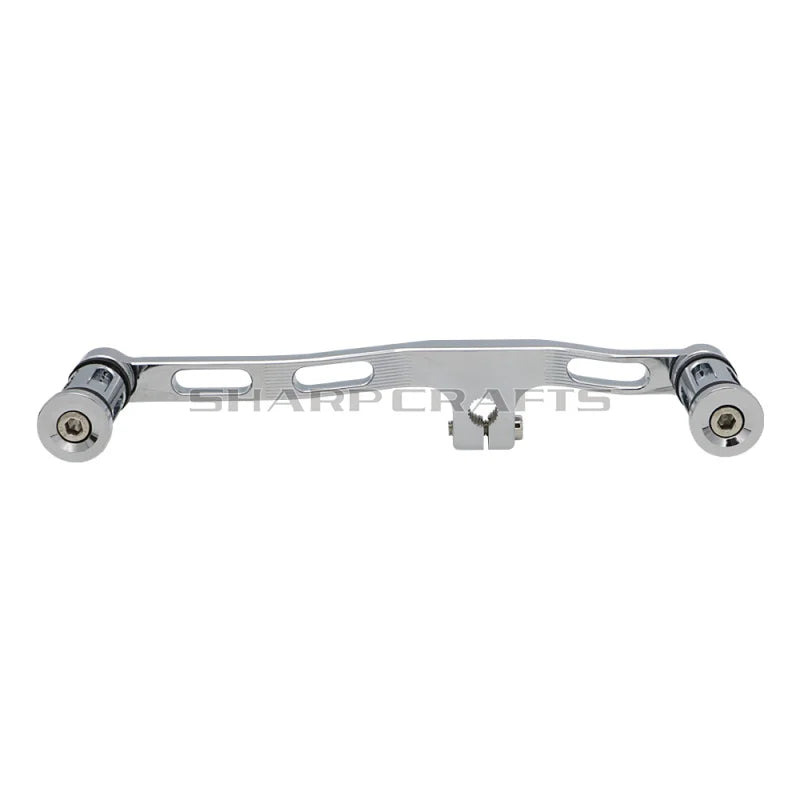 For Harley Dyna Street / Fat Bob Low Rider Super / Wide Glide Motobike CNC Mid-Controls Heel Toe Shifter Lever Shift With Pegs