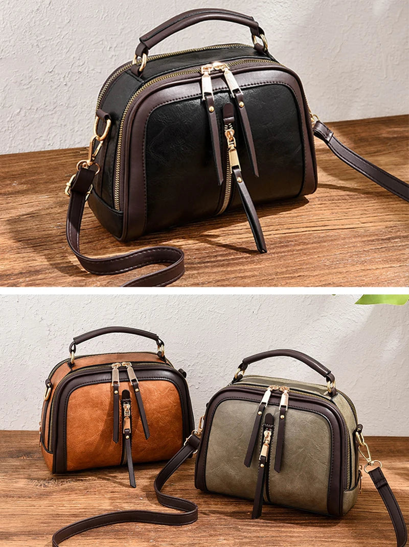 Yogodlns Crossbody Bags For Women PU Leather New High Quality Ladies Fashion Solid Color Bag Female Designer Shoulder Bag