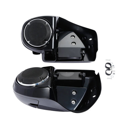 Motorcycle 6.5" Speaker Box Lower Vented Fairing Leg For Harley Touring Electra Glide Road King Street Glide 2014-2024