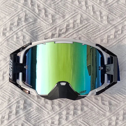 Protective Double Layers Motocross Goggles Brand New LEATT Anti Fog Moto Sunglasses Motorcycle Outdoor Sport Eyewear