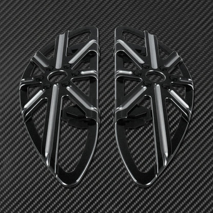 Motorcycle Floorboard Front Rear Footrest Driver Footpeg Passenger Pedal For Harley Touring Electra Street Glide Dyna Softail FL