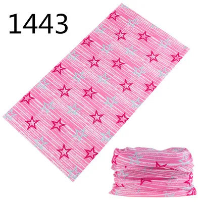 1401-1450 Magic Scarf Outdoor Sports Bicycle Headband Bike Cycling Bandana Neck Tube Warmer Bandanas Scraf Men Hiking Headband