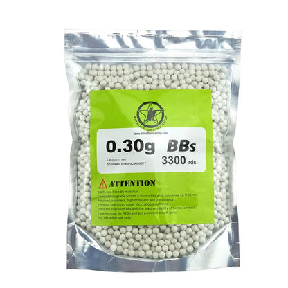 AOLS AEG Paintball BBs 6mm 0.25g/4000rds 0.28g/3600rds 0.3g/3300rds 0.32g/3100rds a Pack High Grade Hunting Shooting Ball