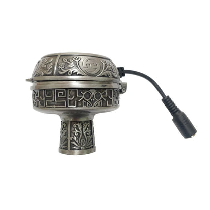 25/50g Multifunctional Metal E-Shisha Smokepan Electronic Tobacco Bowl Ceramic Charcoal For Hookah Sheesha Chicha Narguile Set