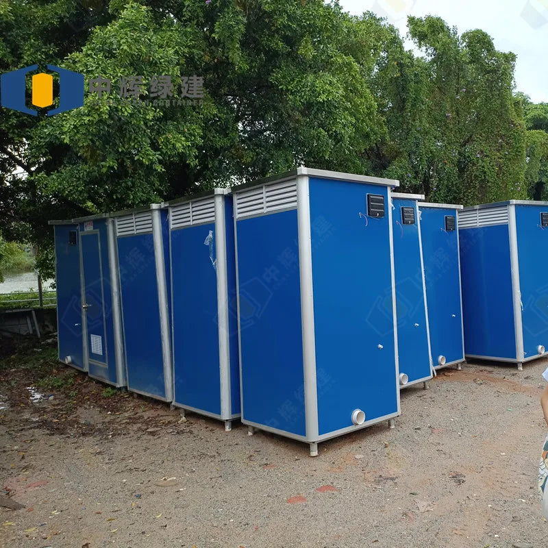 CGCH Outdoor Portable Toilet Porta Movable Toilet Cabin Prefab Modern Design Portable EPS Portable Toilets Cubicle