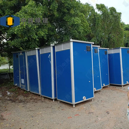 CGCH Outdoor Portable Toilet Porta Movable Toilet Cabin Prefab Modern Design Portable EPS Portable Toilets Cubicle