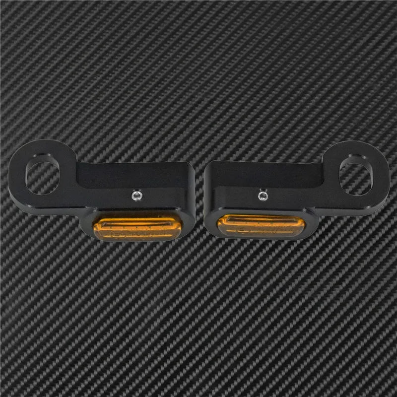 Motorcycle LED E Mark Turn Signal Light Indicator Mini Running Lamp For Harley Softail Touring Sportster XL 883 1200 FLHX Fatboy