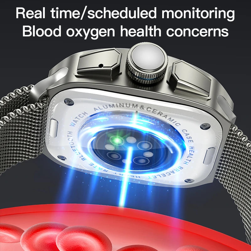 2025 Chain V68 Ultra Smart Watch for Men D200 D11 D18 D58 Pro LCD Display Waterproof IP67 Compass Fashionable Smartwatch