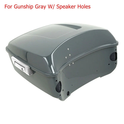 Motorcycle Razor Chopped King Trunk Latches For Harley Touring Road King Street Glide Road Glide 2014-2025