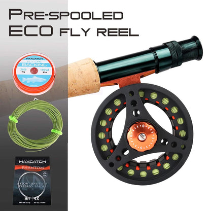 Maximumcatch Fly Fishing Reel 3/4/5/6/7/8 WT Large Arbor Die Casting Aluminum Fly Reel