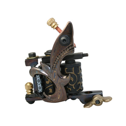 Damascus Tattoo machine  tattoo machine gun handmade machine liner shader 10 wraps tattoo