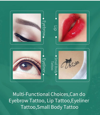 Wireless Tattoo Machine PMU Pen Professional Permanent Makeup Microblading Eyebrow Lip For Body Art Tool With Cartridge Needles