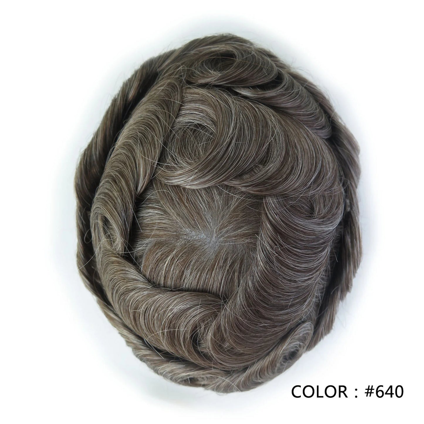 Full Swiss Lace base Blonde Hair toupee for Men indian remy hair Bleached Knots  Natural Hairline hair System for Man