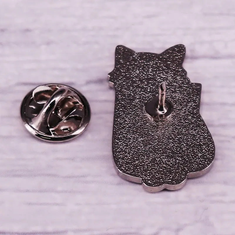 LGBTQ LGBT Gay Pride Rainbow Flag badge HS We're a little bit gay Moon Sounds Gay I'm In Love Wins Proudly Go Purride Cat Pin