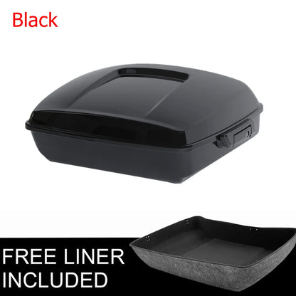 Motorcycle Razor Chopped King Trunk Latches For Harley Touring Road King Street Glide Road Glide 2014-2025