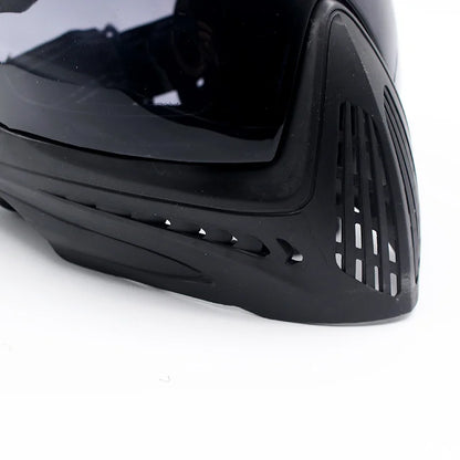 F1 Full Face Tactical Mask With Single Layer Paintball Safety Anti-fog Goggle Tactical Mask Tactical Airsoft Equipment F0022