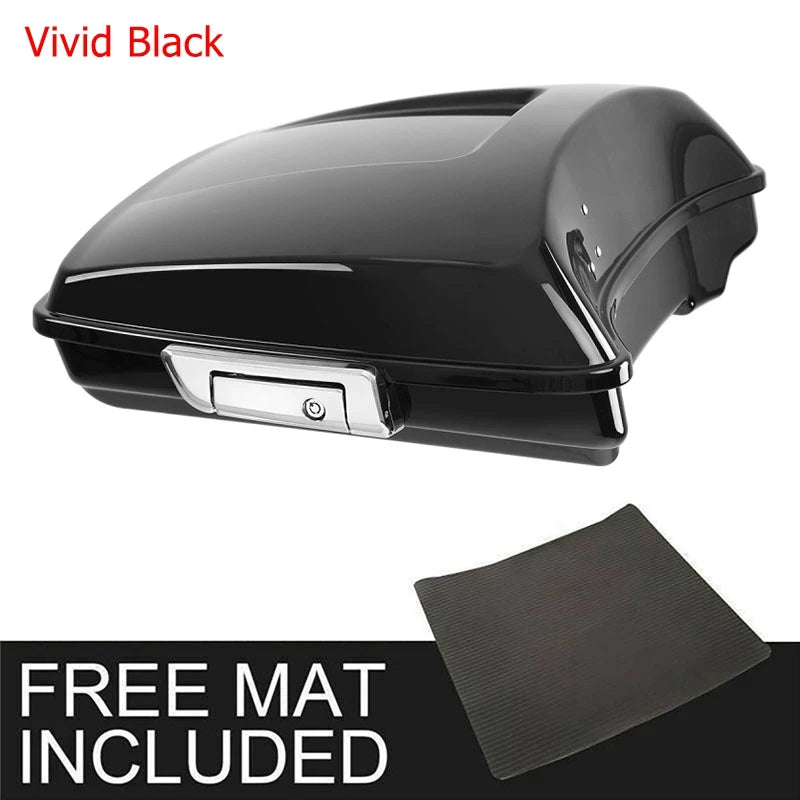 Motorcycle Razor Chopped King Trunk Latches For Harley Touring Road King Street Glide Road Glide 2014-2025