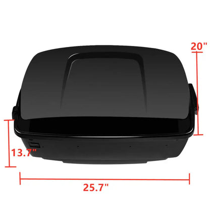 Motorcycle King Trunk Luggage Rack Plate For Harley Touring Road King Electra Glide Road Glide 2014-2025