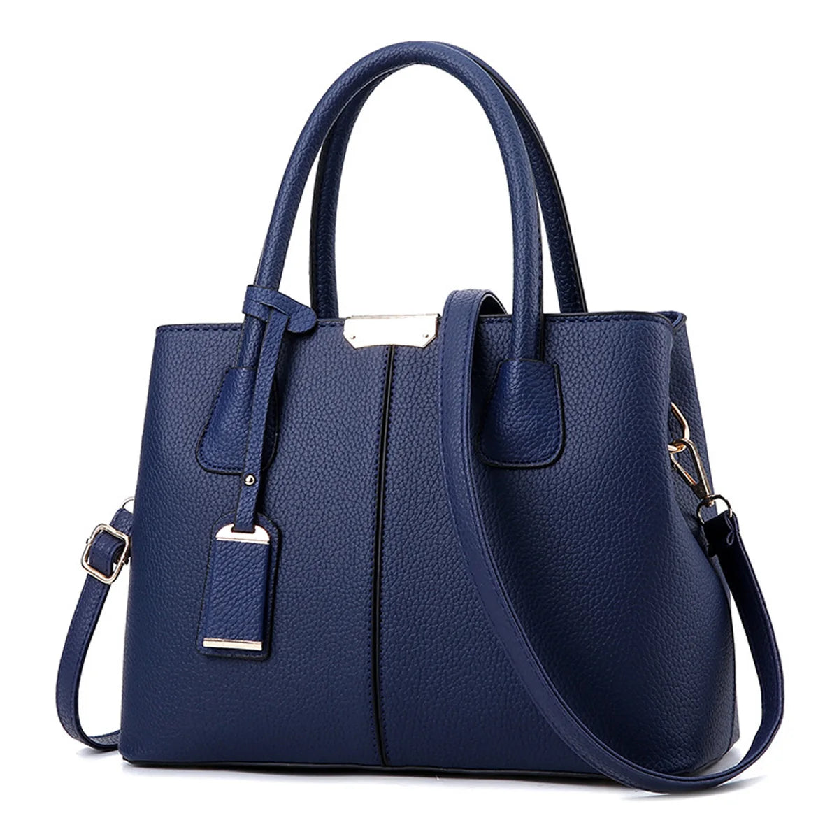 Women Solid Color Handbag Elegant Leather Large Capacity Messenger Pack For Women 2023 New Handbags For Women Daily Shoulder Bag