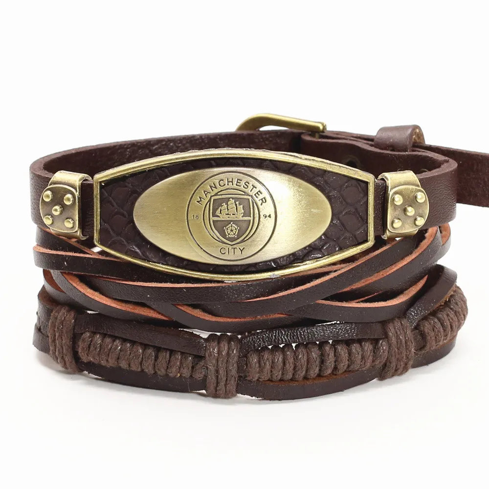 Alloy Scorpion Charm Braided Leopard Genuine Men Leather Bracelets For Women Wrap Wristbands Bangles Homme Wholesale Jewel
