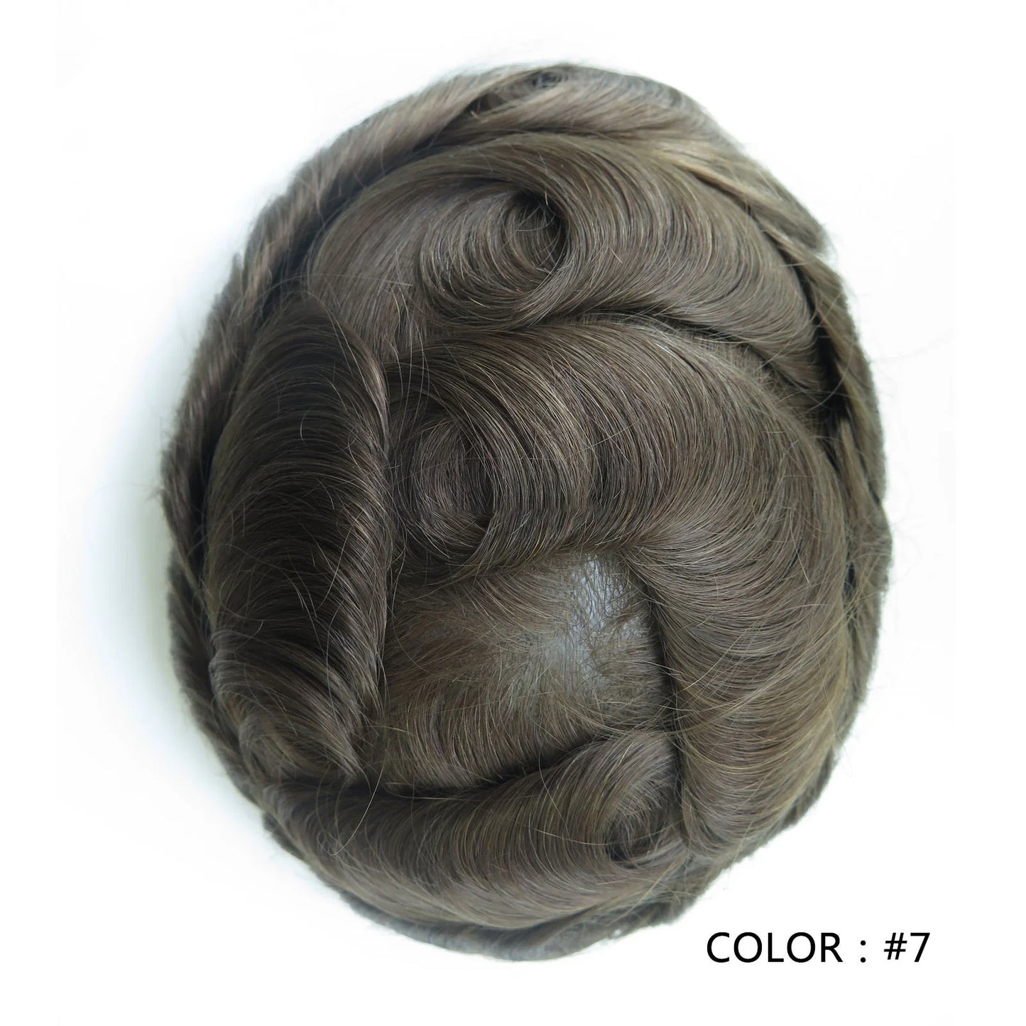 Full Swiss Lace base Blonde Hair toupee for Men indian remy hair Bleached Knots  Natural Hairline hair System for Man