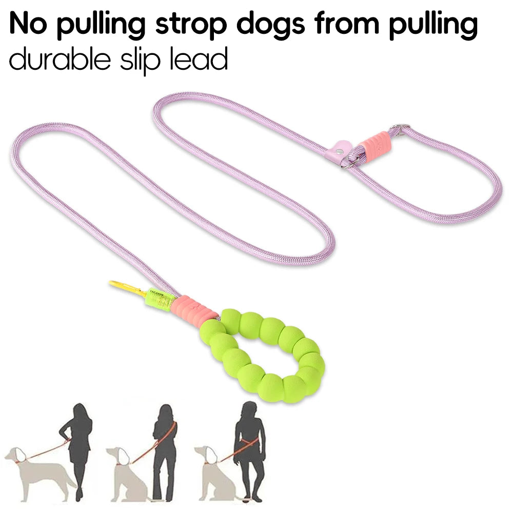 Hot Selling Bubble Cotton Dog Leash - Adjustable Multifunctional Reflective Pet Lead, Soft Comfortable Dog Leash