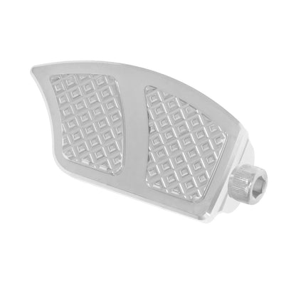 Motorcycle Front Floorboards Passenger Footboard Male Mount Foot Pegs Black/Chrome Footrest For Harley Softail Dyna XL Touring