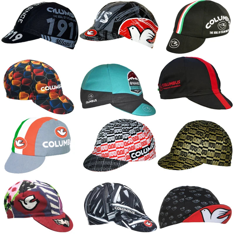 Retro 17 Style Cycling Caps Bike Hat One Size Fits Most