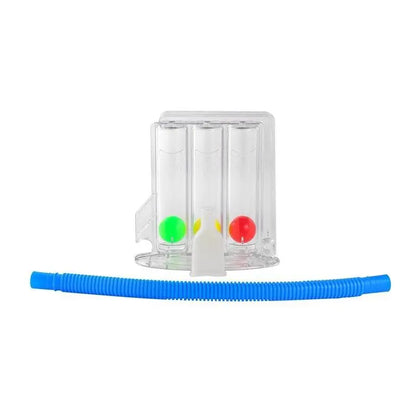 Lung Function Breathing Exerciser 3 Balls Breathing Trainer  Vital Capacity Lung Function Improvement Rehabilitation Equipment