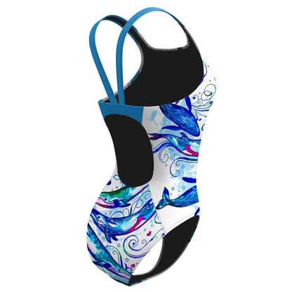 2025 new European and American one-piece bikini cross-border digital printed swimsuit AliExpress tight racing swimsuit for women