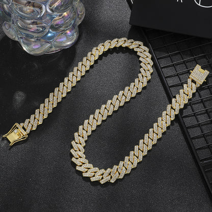 Tiktok Hot-Selling Fashion Casual Men's Watch Full Diamond Watch Men's Factory Price Direct Sale Complete Colors
